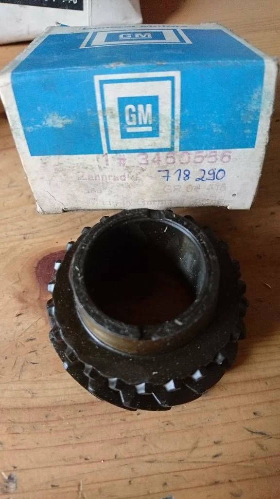 Kadett B C Zahnrad 3. Gang 4 Gang Getriebe Neu Original GM - General Motors