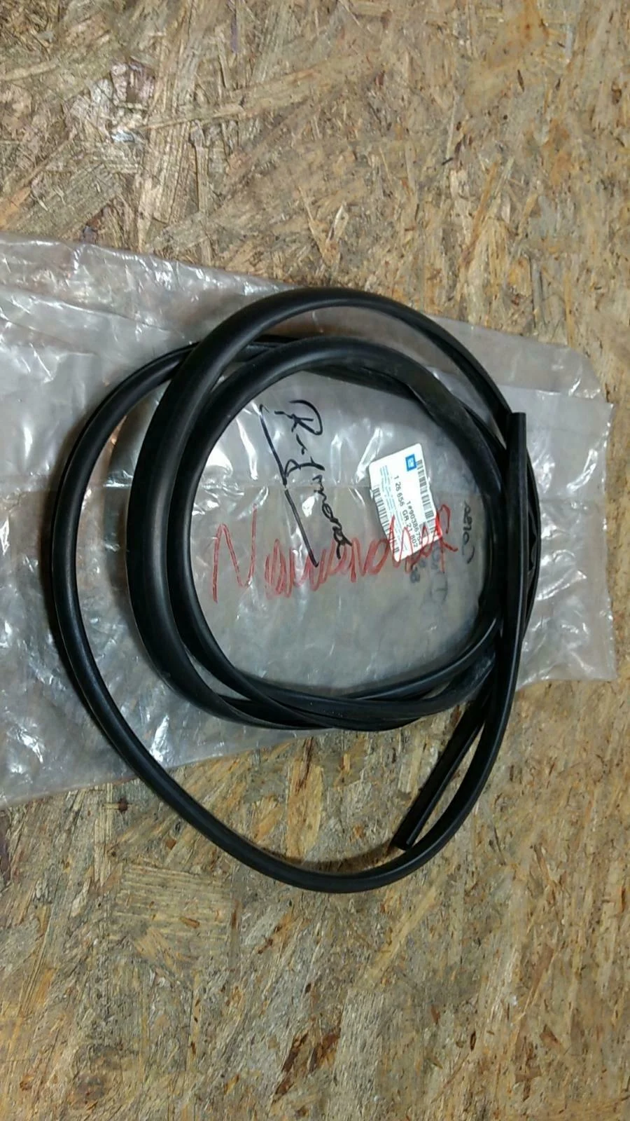 Corsa B Dichtung Heckscheibe Original GM Opel Neu - General Motors