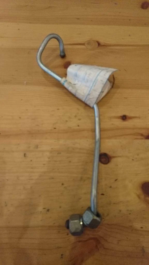Astra F Kadett E Vectra A Einspritzleitung Nr 2 neu original GM - General Motors